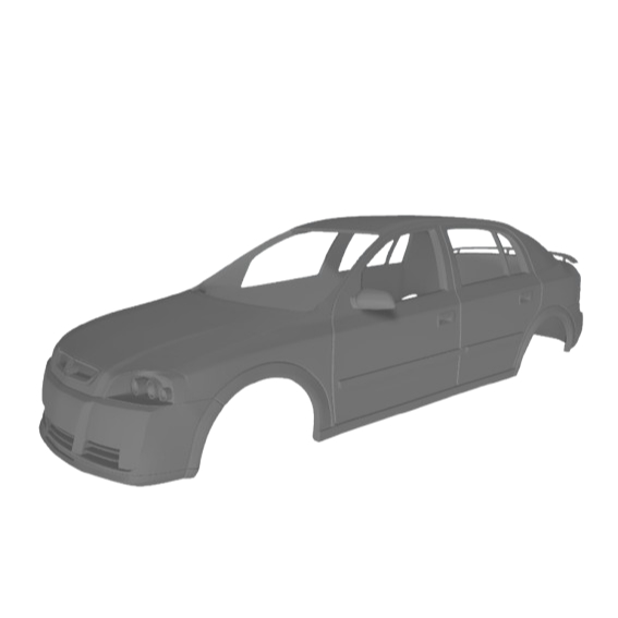 Bolha Miniatura CHEVROLET ASTRA G2 1/18 23CM