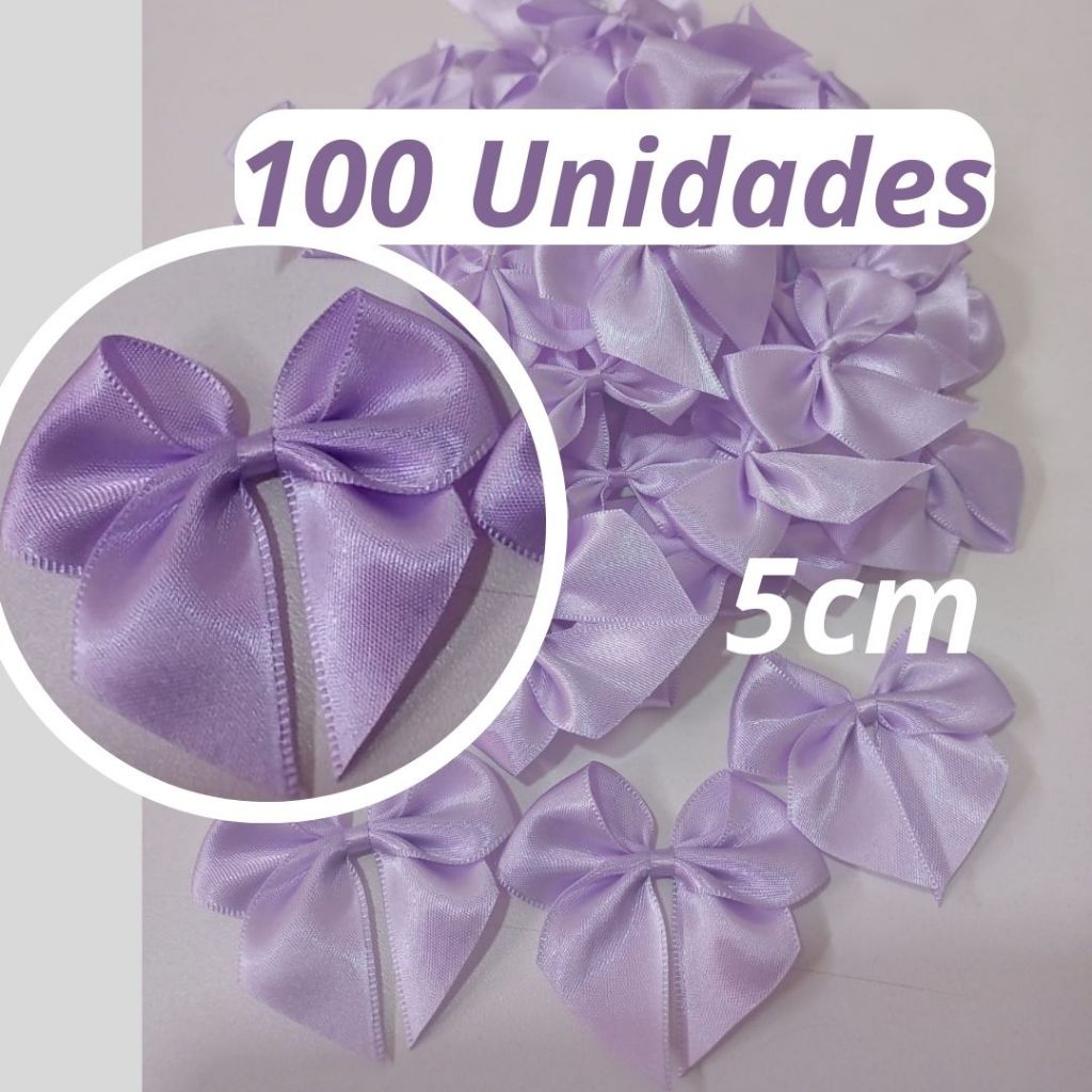 Laços de Cetim 05 100 UNIDADES