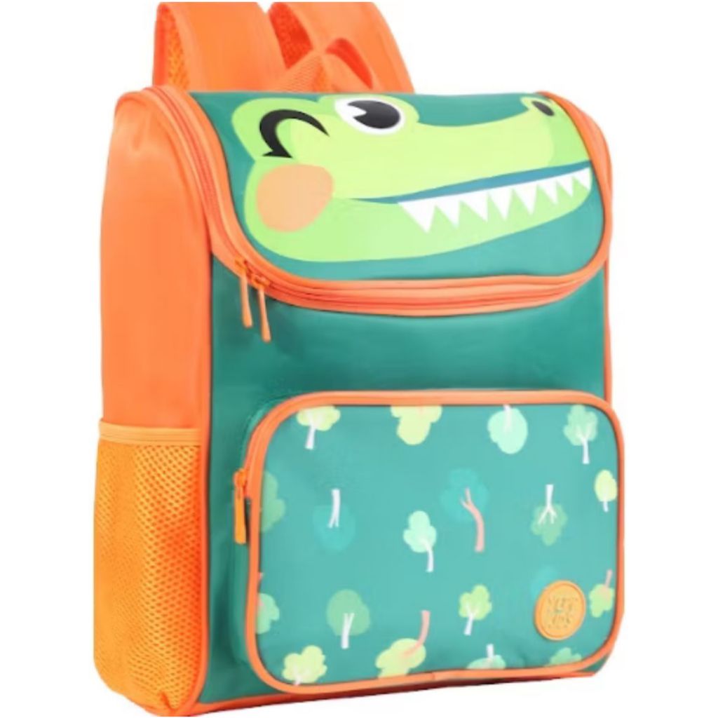 Mochila Infantil Baby animais Reforçada Com 2 Compartimentos