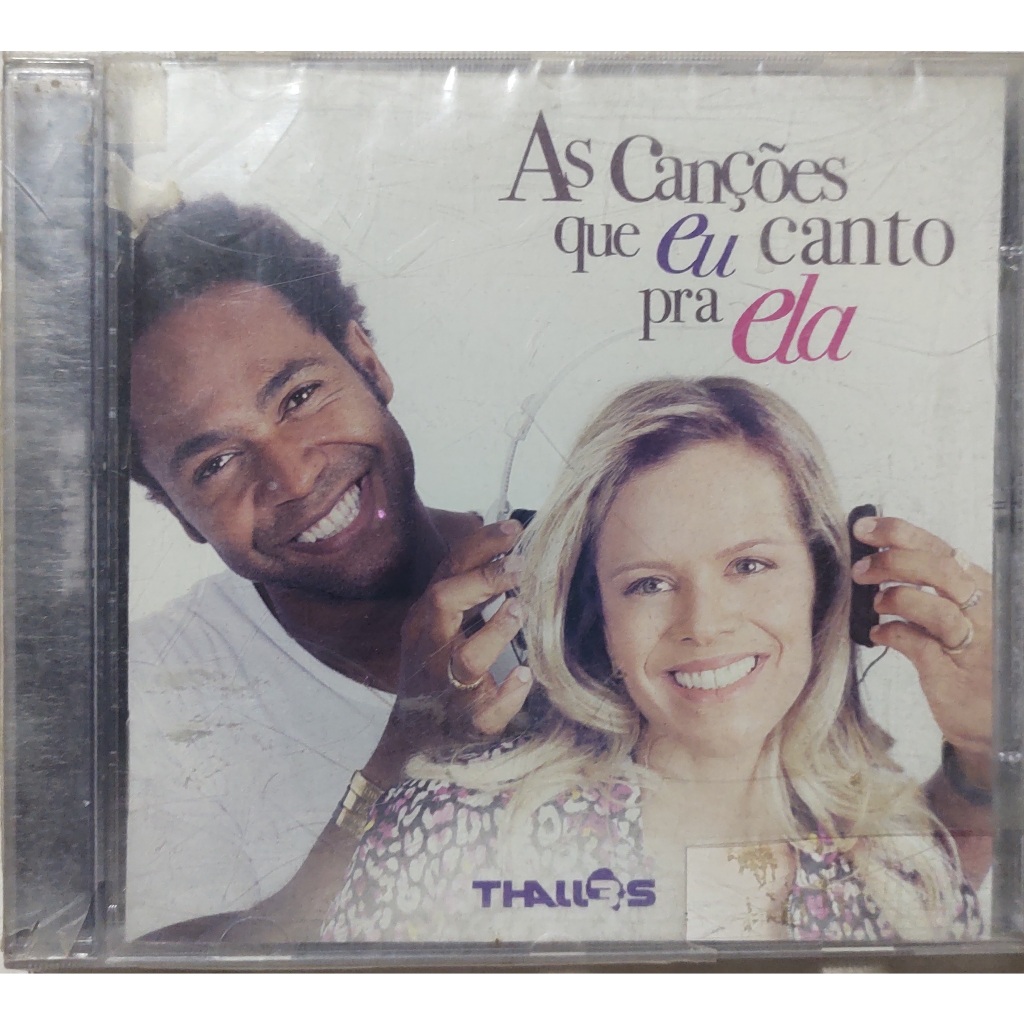 Cd Thalles Roberto As Canções que eu canto pra ela Lacrado