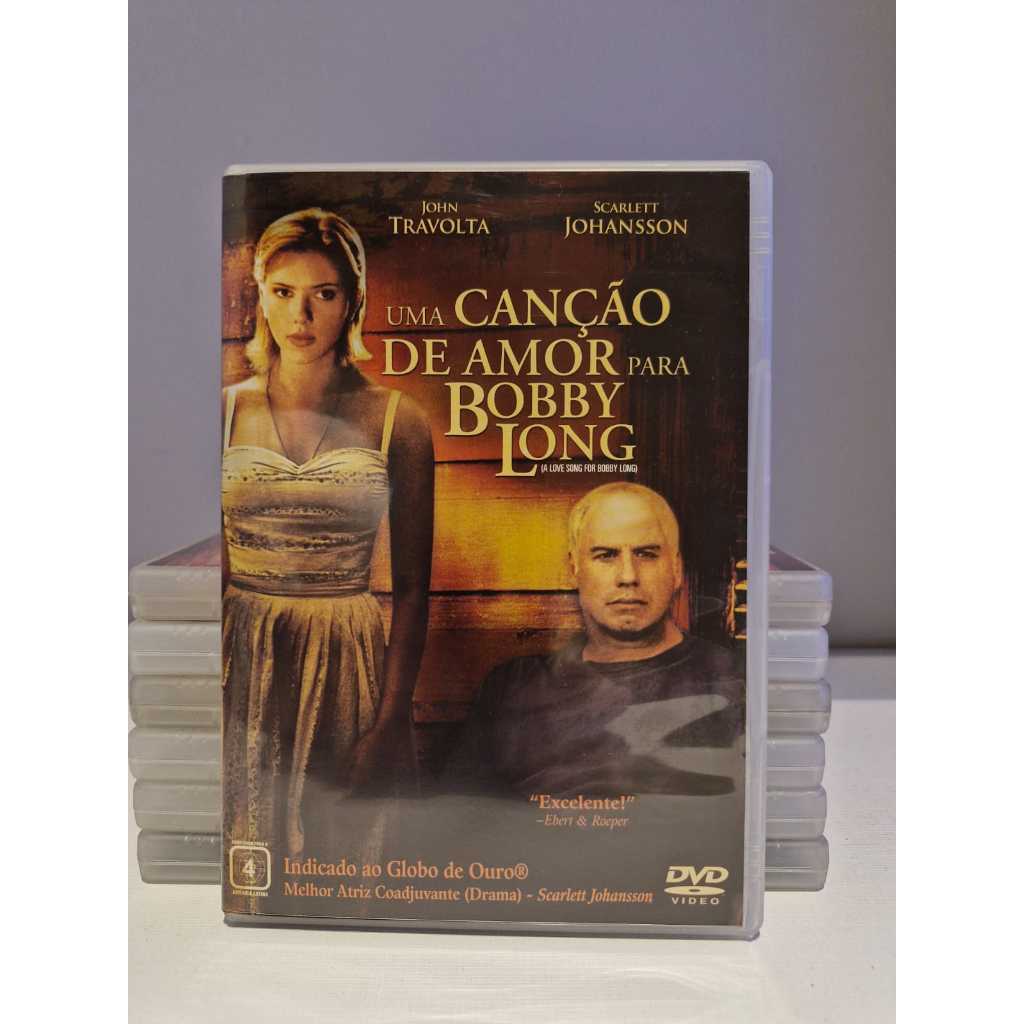 UMA CANÇÃO DE AMOR PARA BOBBY LONG - John Travolta Scarlett Johansson - DVD - Original