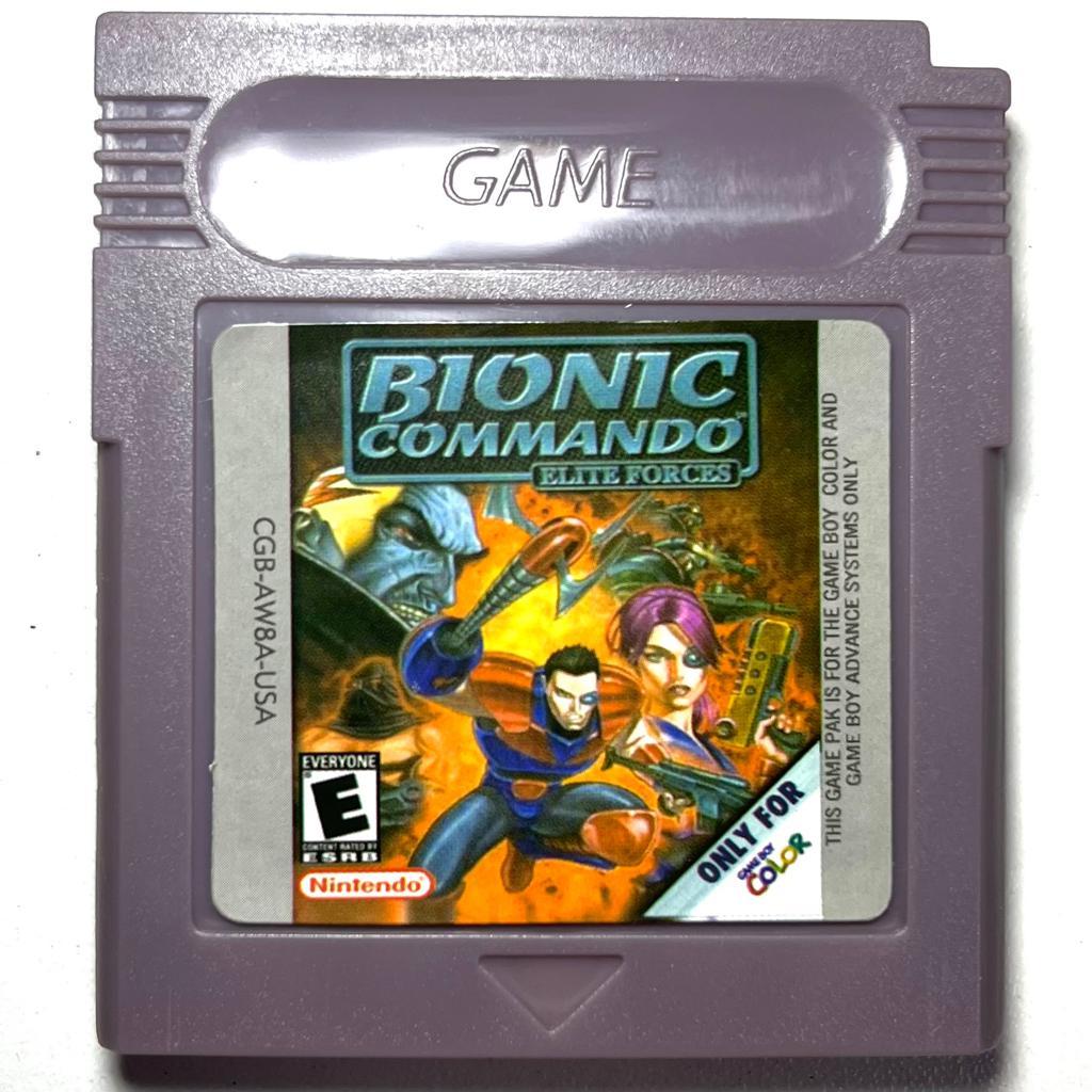 Bionic Commando Cartucho de Game Boy Color