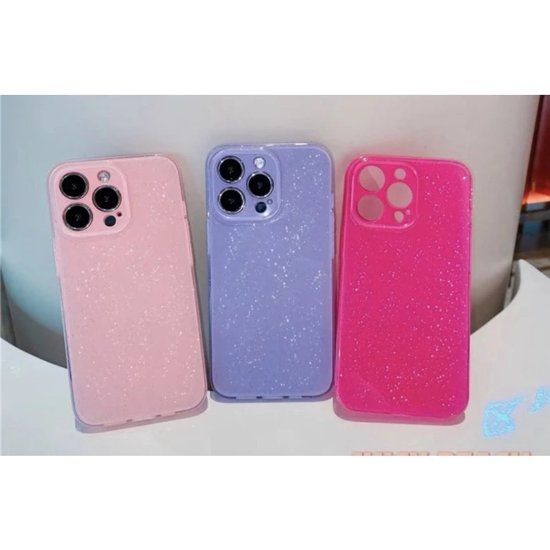 CAPA CAPINHA COM BRILHO METALIZADA GLITTER PURPURINA RESISTENTE COBRE A VOLTA DA TELA PARA 11/...