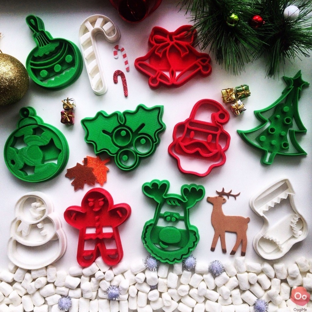 [O MAIS VENDIDO+ENVIO RÁPIDO!] Cortador de Biscoito / De Biscuit - Natal / Comemorativo / Natalino / Merry Christmas