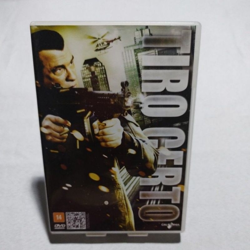 DVD FILME TIRO CERTO USADO DUBLADO ORIGINAL 40