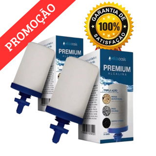 Kit 2 Vela Filtro De Barro Tripla Ação Alcalina Carvão Ativado e Prata Coloidal em Oferta na Shopee