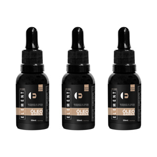 3 Unid Óleo para Barba Element - Barba Hidratada e Saudável em Oferta na Shopee