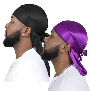 Kit Durag Bandana Dureg Para 360 Waves  (2 Unidades) em Oferta na Shopee