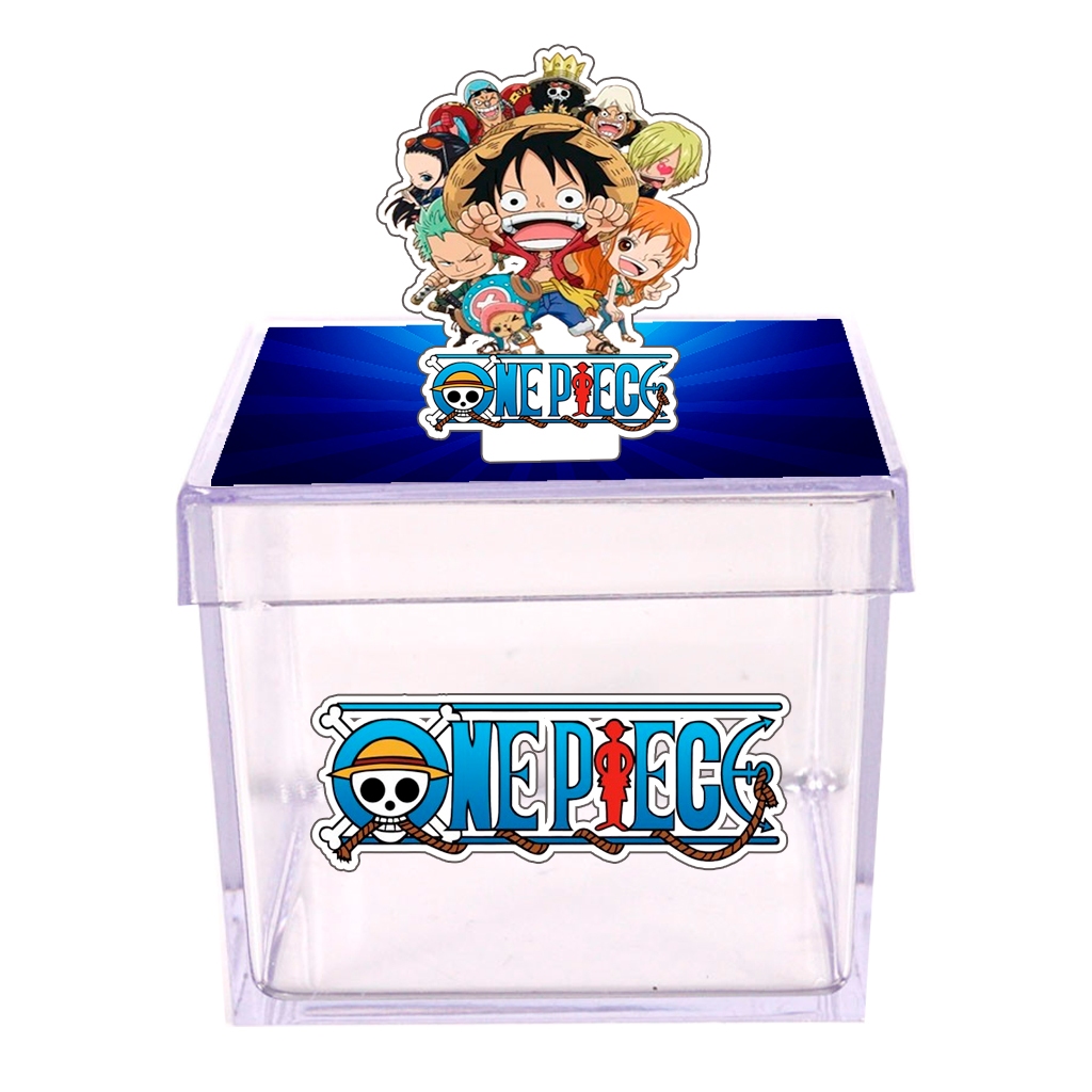 Kit 10 Caixinhas 5x5 One Piece Cute