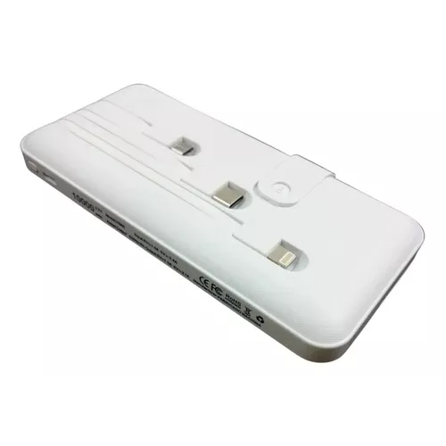 Carregador Portátil Hmaston H966 10.000mAh com 3 Cabos e Saída USB — foto 6
