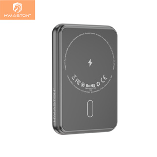 H'maston YD-42 Carregamento rápido magnético sem fio 10000mAh power bank Carregador Portátil Indução em Oferta na Shopee