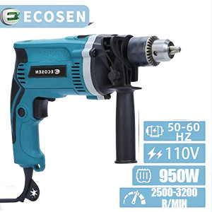 Furadeira Elétrica Auto Reverso de Impacto Parafusadeira Drill 13MM 900w Super potente de Mão em Oferta na Shopee