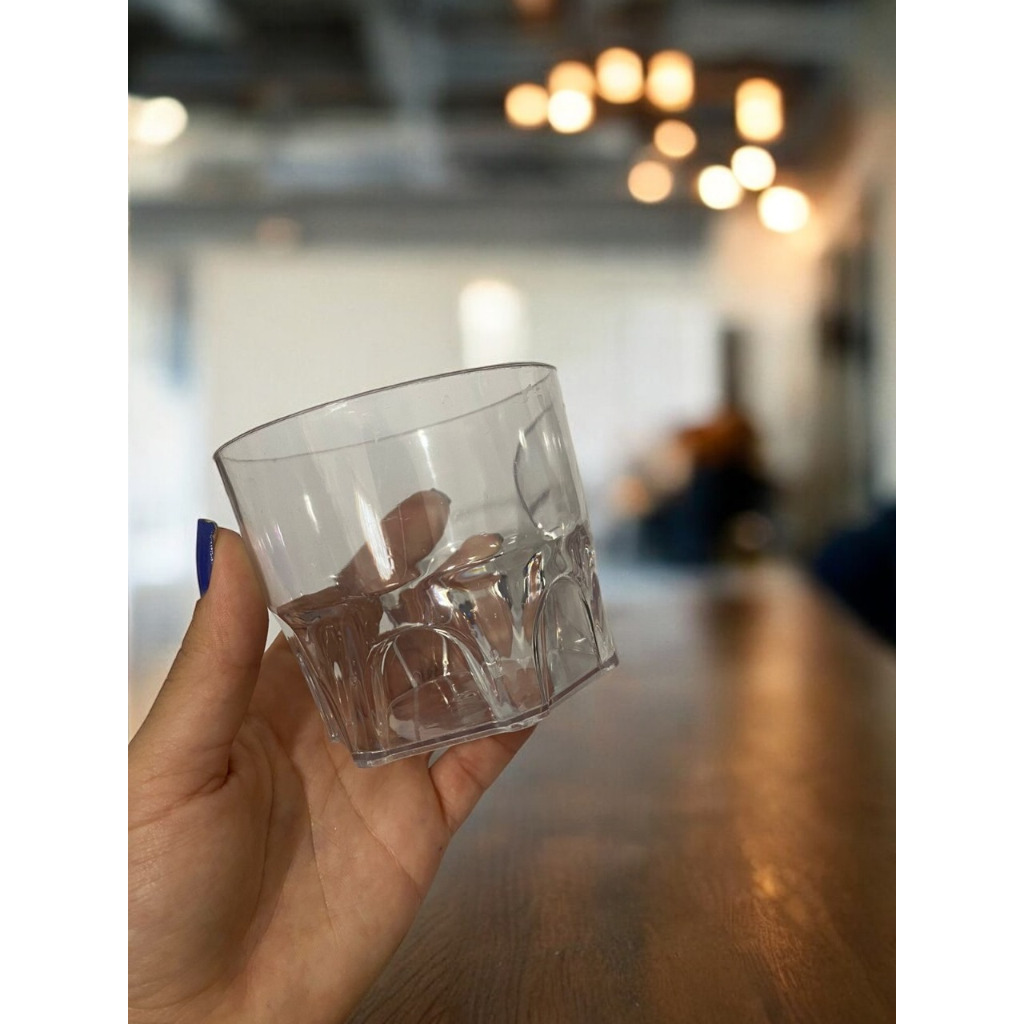 Kit 50 Copo Whisky Acrilico Festa Bebida Boteco 250Ml bebida festas cozinha em Oferta na Shopee