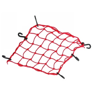 Rede Elástica Aranha Moto Bagageiro Capacete 35x35Cm Vermelho em Oferta na Shopee