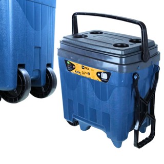Caixa Térmica Cooler Com Rodinha 34 Litros Camping Pesca Praia  Nautika