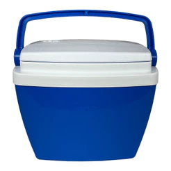 Caixa Térmica Cooler com Alça 6 Litros Azul comporta 8 Latas 350ml - Mor