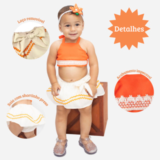 Fantasia princesa heroína das ondas Bebê mesversário body SEM ACESSÓRIO em Oferta na Shopee