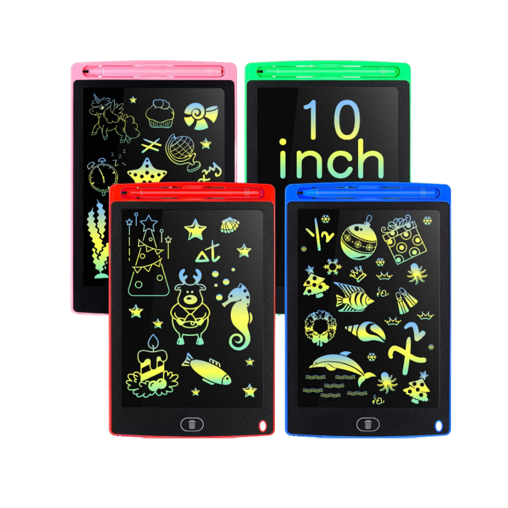 Lousa Digital Magica 10 Polegadas 26.4CM Com Desenho Escrever Colorida Tablet Infantil