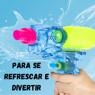 Kit Pistola Água Arminha Brinquedo Arma Piscina Promoção Combo Diversão Verão 10, 30 e 50 Unidades em Oferta na Shopee