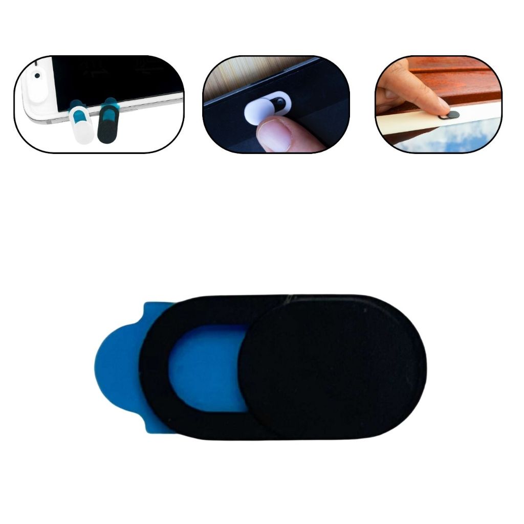 Protetor de Câmera Película de Privacidade Tampa Webcam Celular Tablet Anti-Espião Home Office EAD