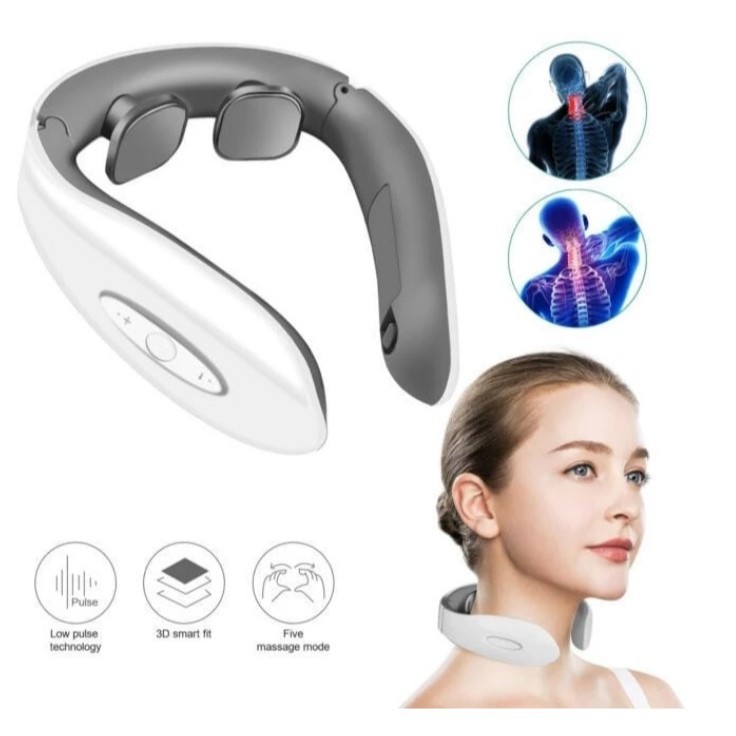Aparelho Massageador de Choque Para Pescoço Relaxante Alivio Muscular 9342 em Oferta na Shopee
