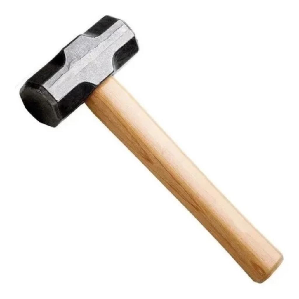Marreta com cabo de madeira 1,0 KG em Oferta na Shopee