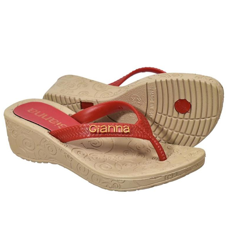 Chinelo Tamanco rico Sandália Feminina Anatómico Antiderrapante Salto envio imediato