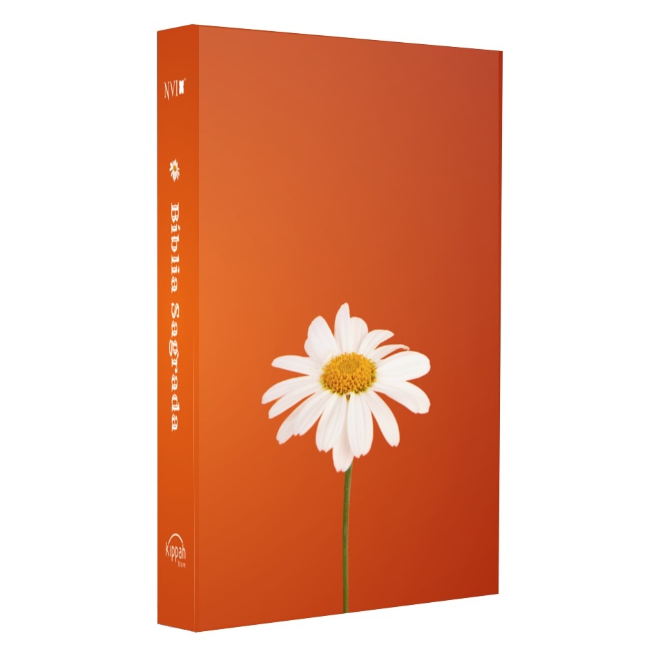 Bíblia Sagrada - NVI - Flor Branca - Capa Dura em Oferta na Shopee