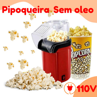 Pipoqueira Elétrica Ar Quente Máquina Fazer Pipoca Sem Óleo 110v- Envio Imediato em Oferta na Shopee