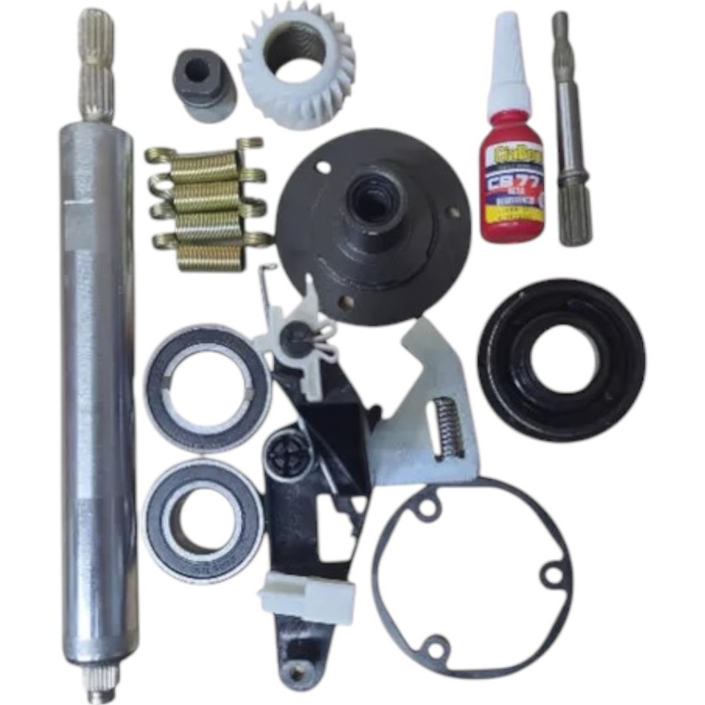 Tubo E Eixo + Kit Reparo Mecanismo Lavadora Electrolux Lte12