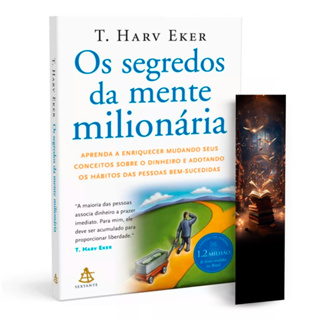Livro Os Segredos Da Mente Milionária De T. Harv Eker - Marca Páginas em Oferta na Shopee