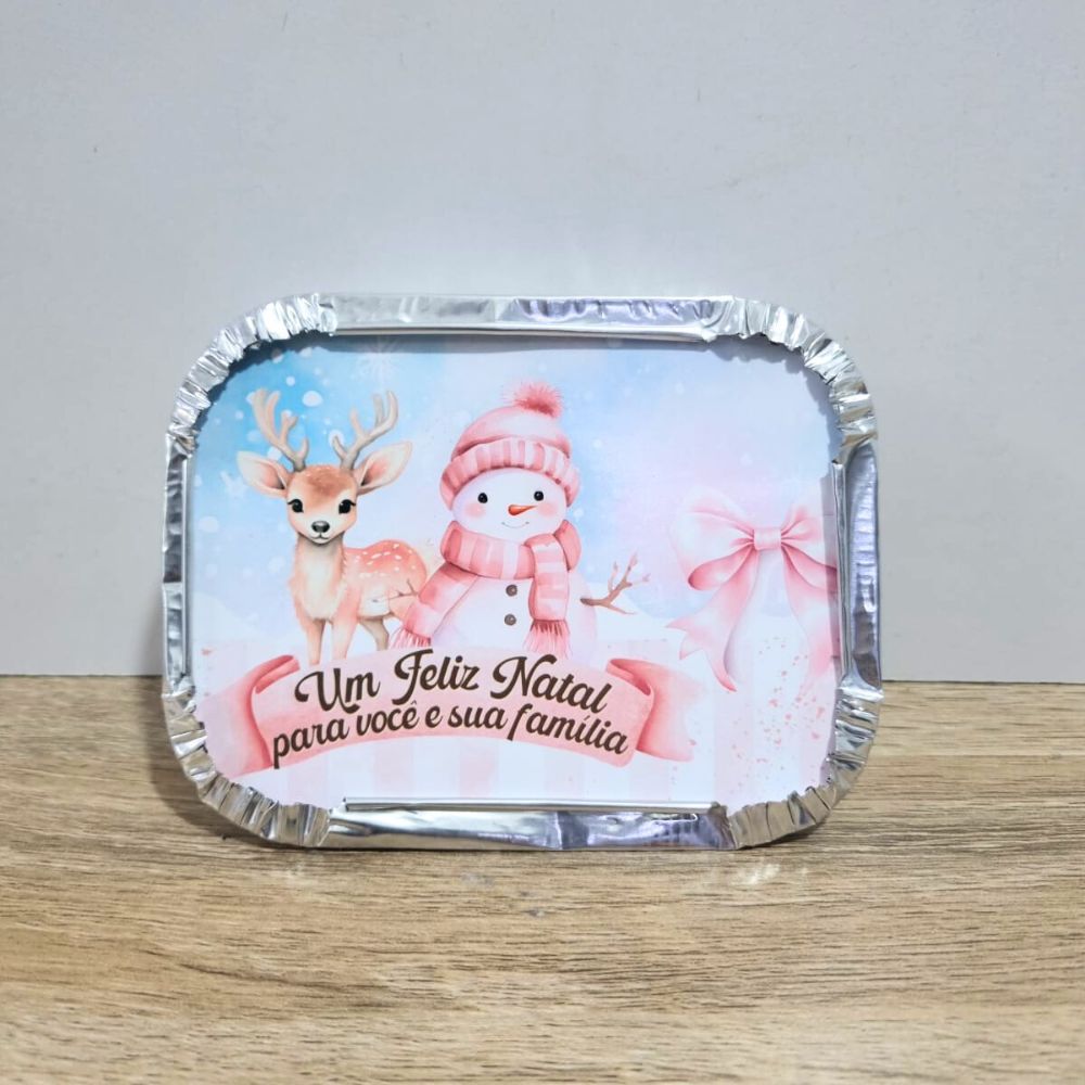 Marmitas Personalizadas Boneco de Neve - lembrancinha- caixinhas personalizadas - festa infantil - Kit festa - Natal
