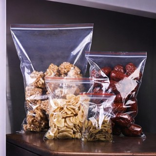 Saco Zip Hermético C/ 100 Unidades - Abre Fecha Alimentos Livre BPA Free