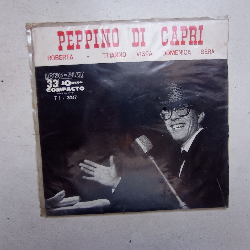 Compacto / Vinil - Peppino Di Capri - Roberta / Thanno Vista Domenica