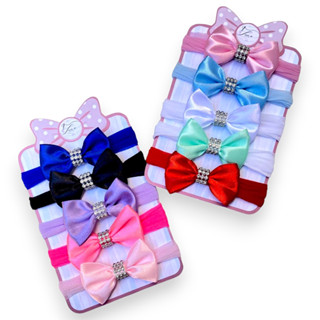 Mini laços de bebê Kit 10 Lacinhos de Bebê Cetim laços de cabelo Rn infantil Tiarinha Faixinha em Oferta na Shopee