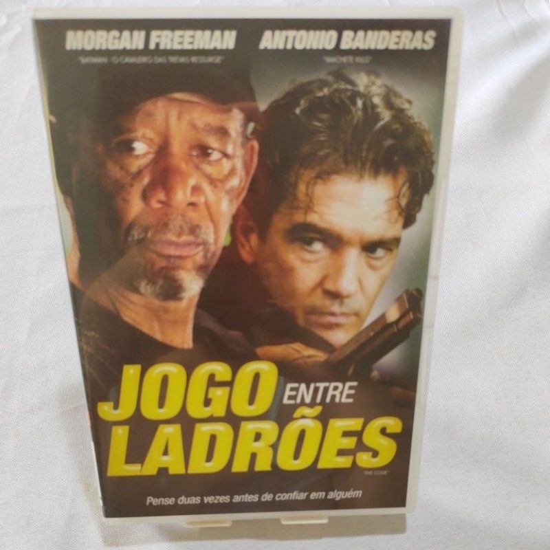 DVD FILME JOGO ENTRE LADRÕES USADO DUBLADO ORIGINAL 41
