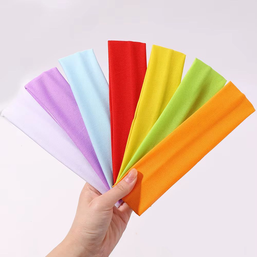 KIT Yoga Faixas De Cabelo Elástico Esportes Bandana Correndo Fitness Headwear Turbante Cabeça