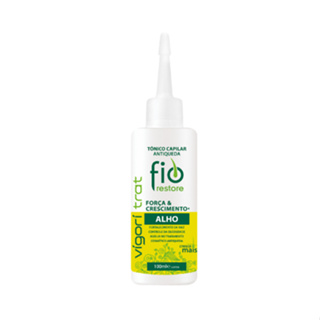 Tônico Capilar Antiqueda com Alho Fortalecedor da Raiz e Crescimento - Vigori Trat Fio Restore 100ml em Oferta na Shopee