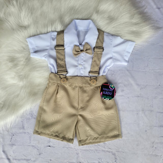 Roupa Batizado Batismo Apresentação Infantil menino Social Bebê Reveillon Natal em Oferta na Shopee