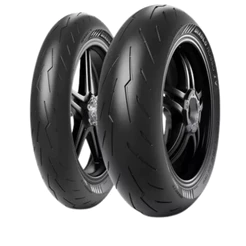 Par Pneu Moto 120/70-17 + 190/55-17 Diablo Rosso 4 Pirelli