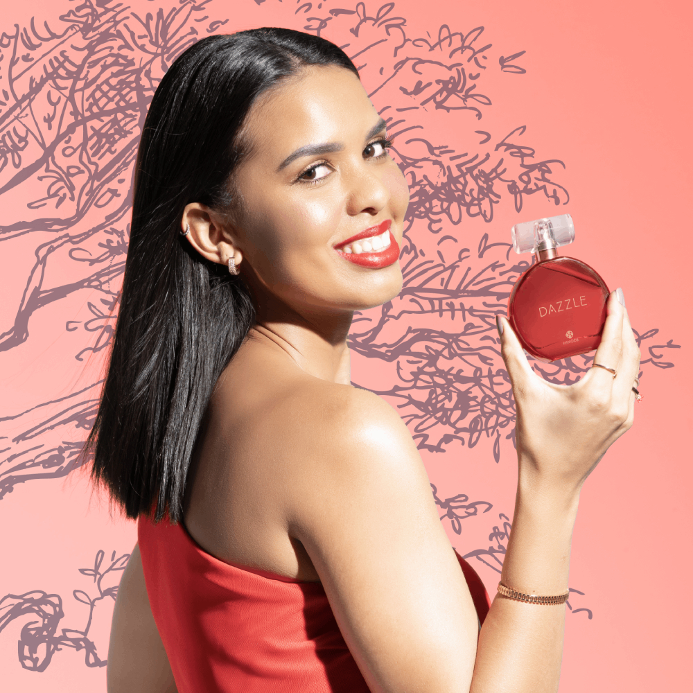 Perfume Feminino Hinode Dazzle Color Vermelho Deo Colônia 60ml · foto 2