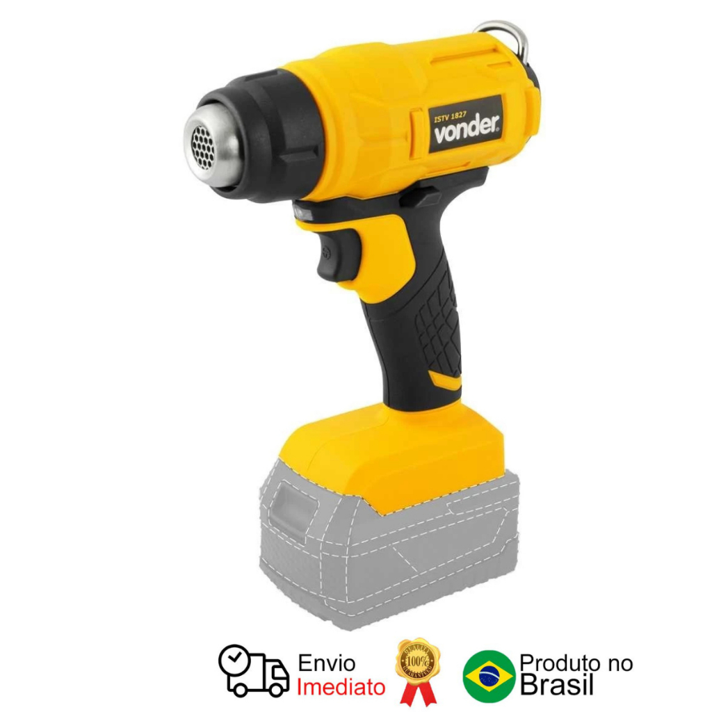 Soprador Térmico 18V Sem Bateria Istv 1827 Vonder em Oferta na Shopee