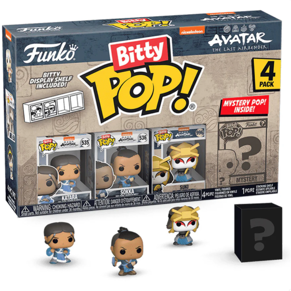 FUNKO BITTY POP AVATAR KATARA 4PACK 73059 em Oferta na Shopee