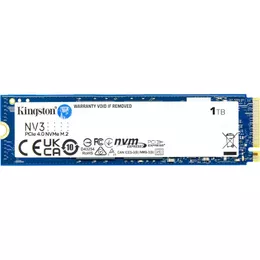 Kingston NV3 1TB M.2 2280 NVMe SSD | PCIe 4.0 Gen 4x4 | Up to 6000 MB/s | SNV3S/1000G