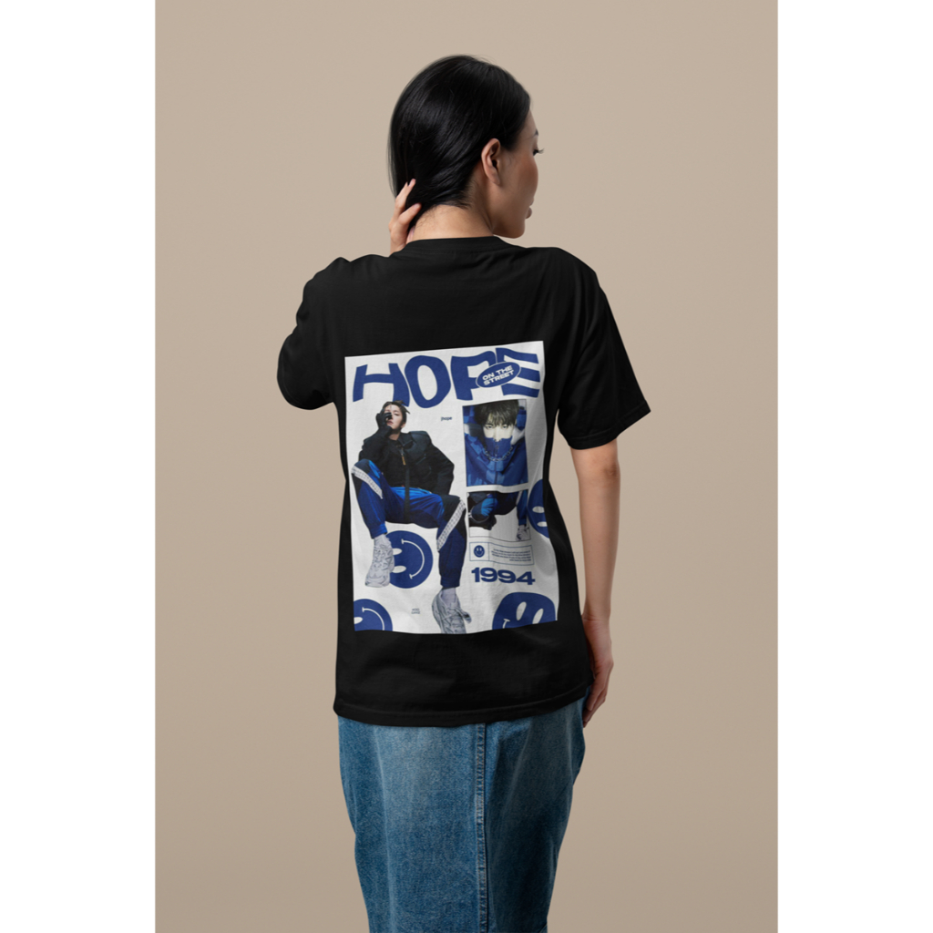 Camisa T-Shirt Kpop Feminina Masculina Estampa J-hope
