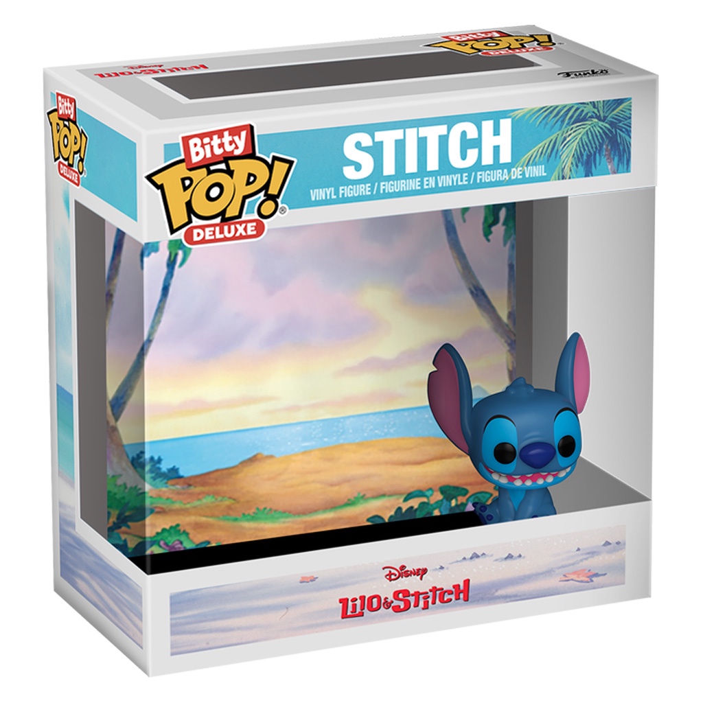 FUNKO BITTY POP DELUXE DISNEY LILO & STITCH - STITCH AT BEACH (81336) em Oferta na Shopee