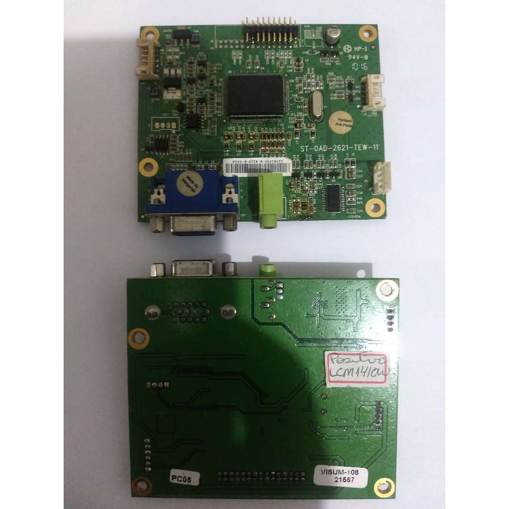 Placa principal Monitor Positivo modelos smile 563 / LCM1410W em bom estado