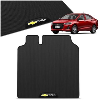 Tapete Porta Malas PVC Onix Plus 2020 a 2025 Preto Logo Bordado Concept 3D em Oferta na Shopee