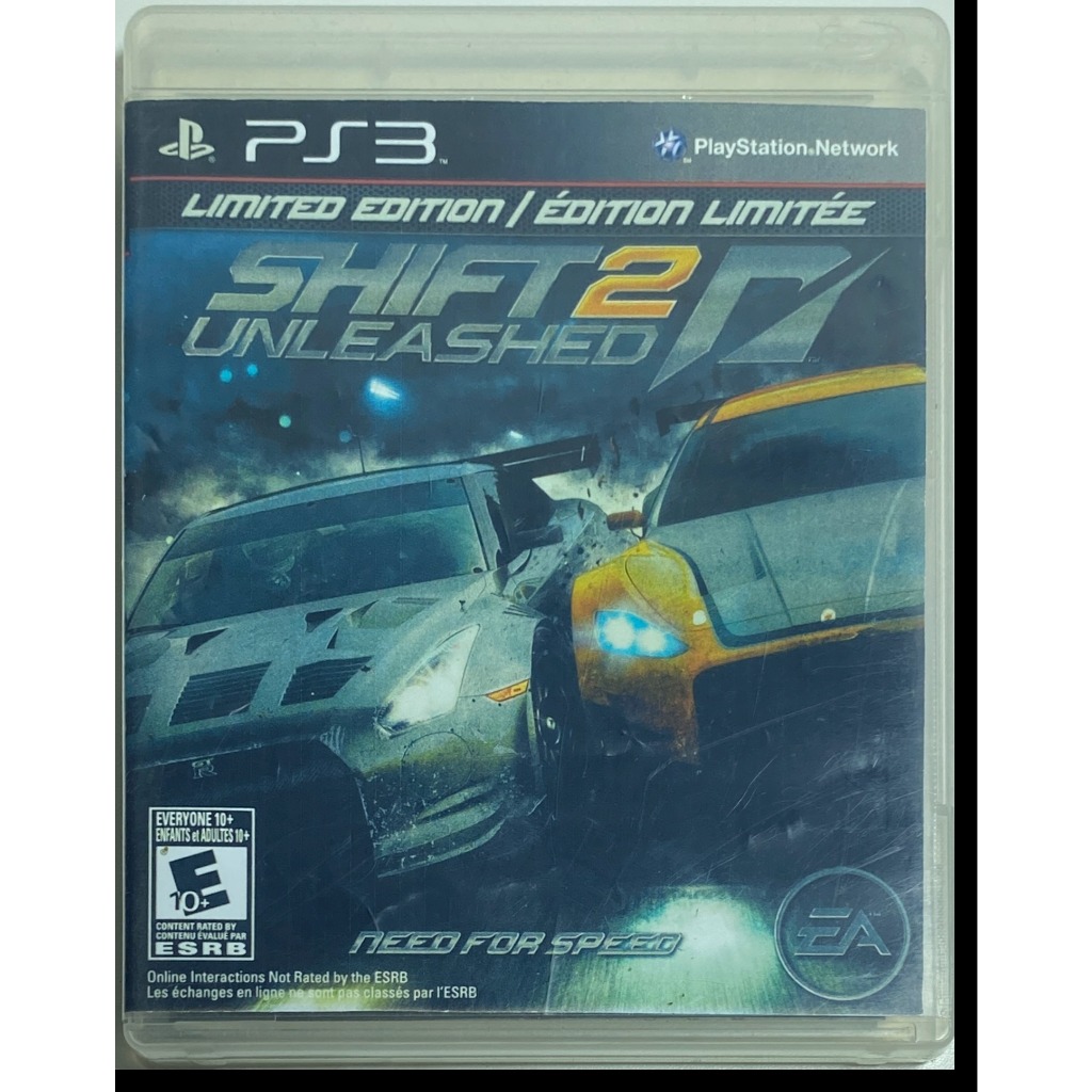 Need for speed: Shift 2 unsleashed - PS3 - Original - Mídia Física