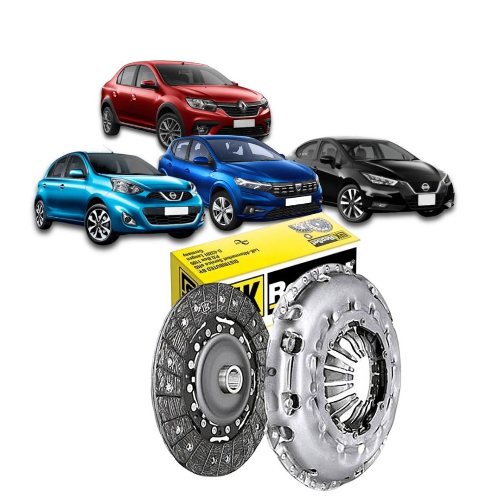 Kit Embreagem Luk March Versa Logan Sandero 1.0 12v 3cc